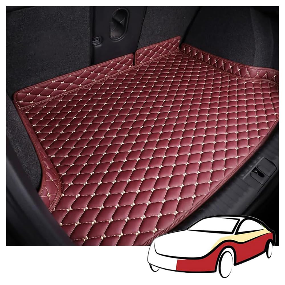 Kofferbakmatten voor Smart #3 Brabus 2023 2024 Laadbakvoeringen Water Antislip Antikras Antislip Tapijten Kofferbakbeschermer Accessoires,A/Black