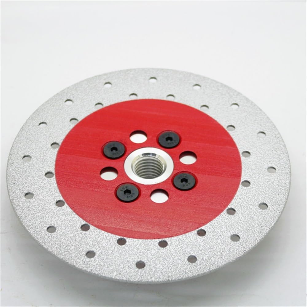 Diamentowe brzeszczoty do pił, Tarcza szlifierska spawalnicza M14 115/125 mm do cięcia płytek porcelanowych, granitu i marmuru(125mm)