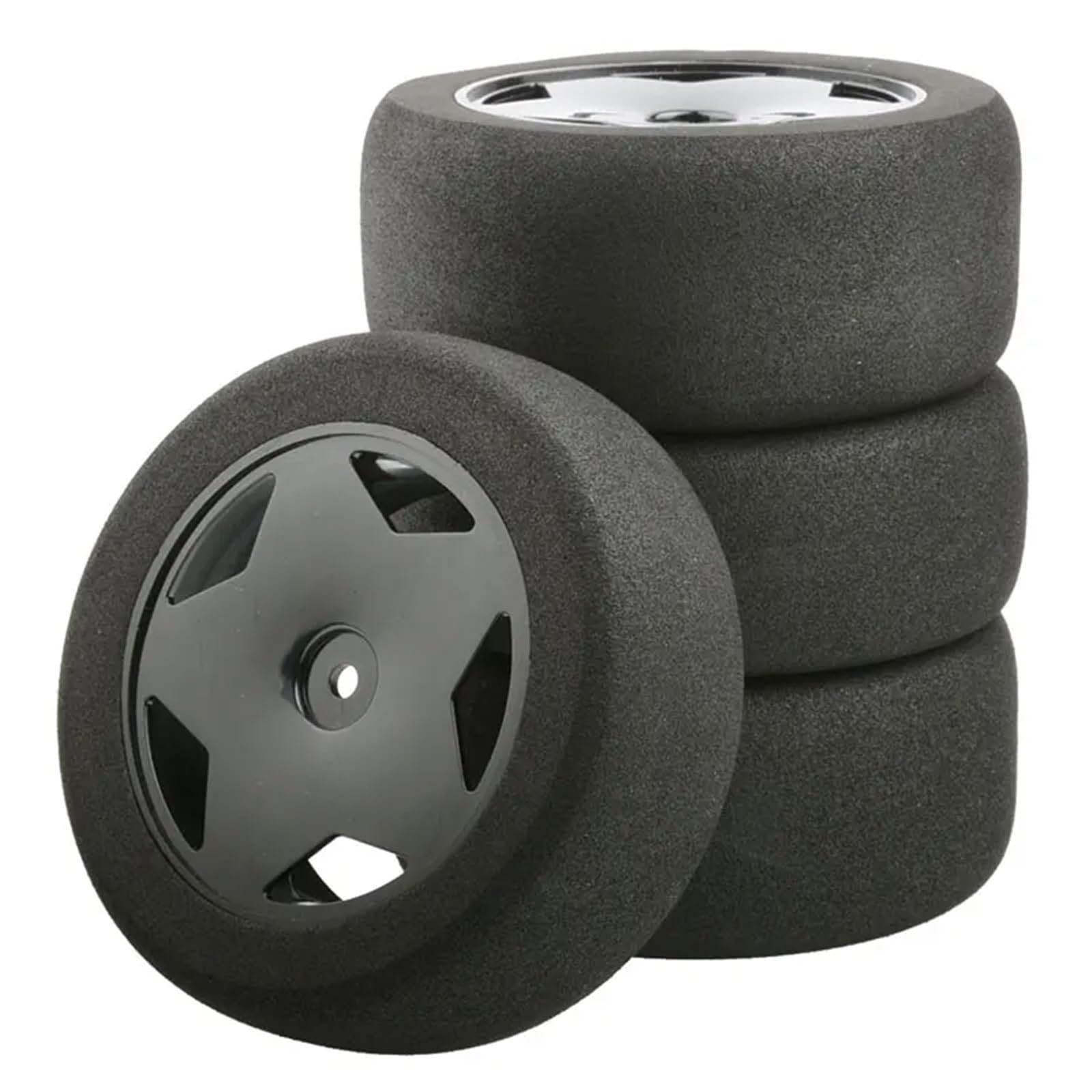 para Wltoys 144001 124017 124016 144010 Ruedas Plástico Neumáticos 85mm Esponja Accesorios Mejorados RC Reemplazo Modificado Refacción Piezas NeumáTicos RC
