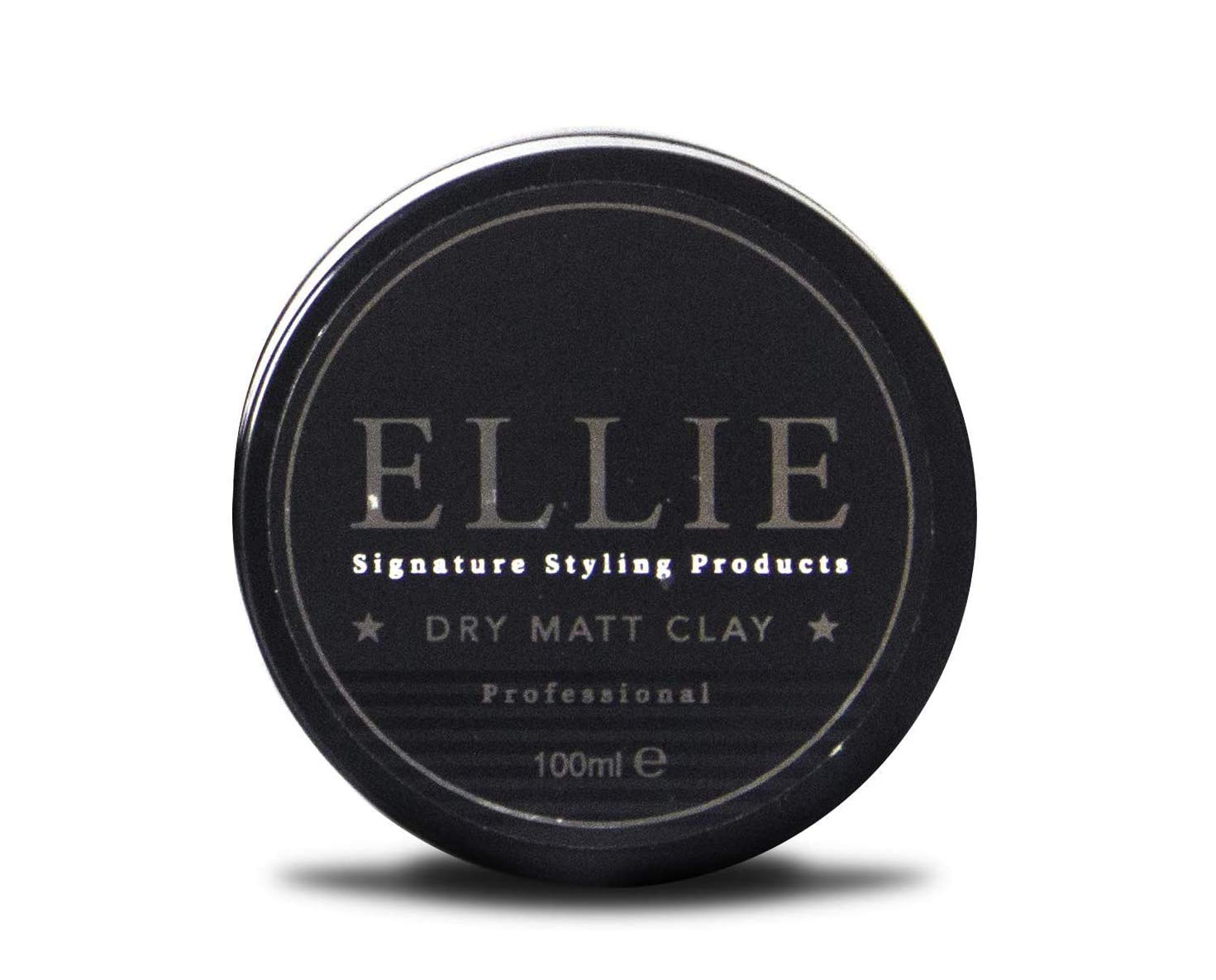 Ellie Professional Dry Matt Clay Strong Hold Men's Hair Styling Product For Long Lasting Definition and Hold 100ml