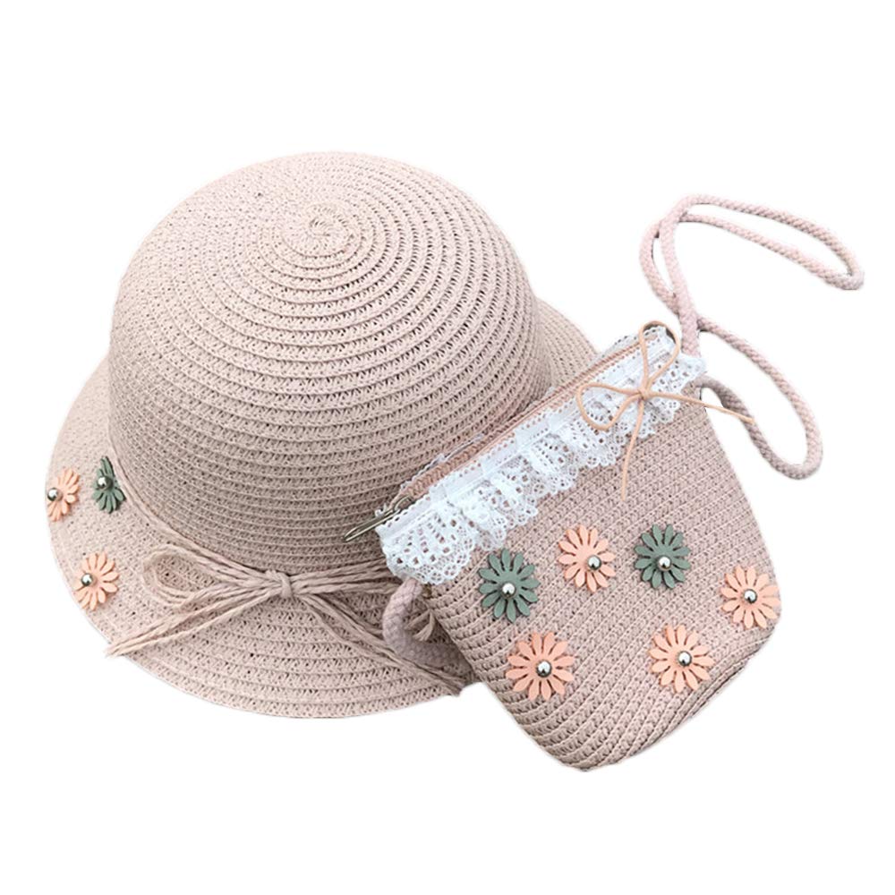 Straw Hat Girls Straw Purse Girls Straw Sun Hat With Bag Cute