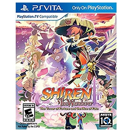 Shiren The Wanderer: The Tower of Fortune and the Dice of Fate - PlayStation Vita