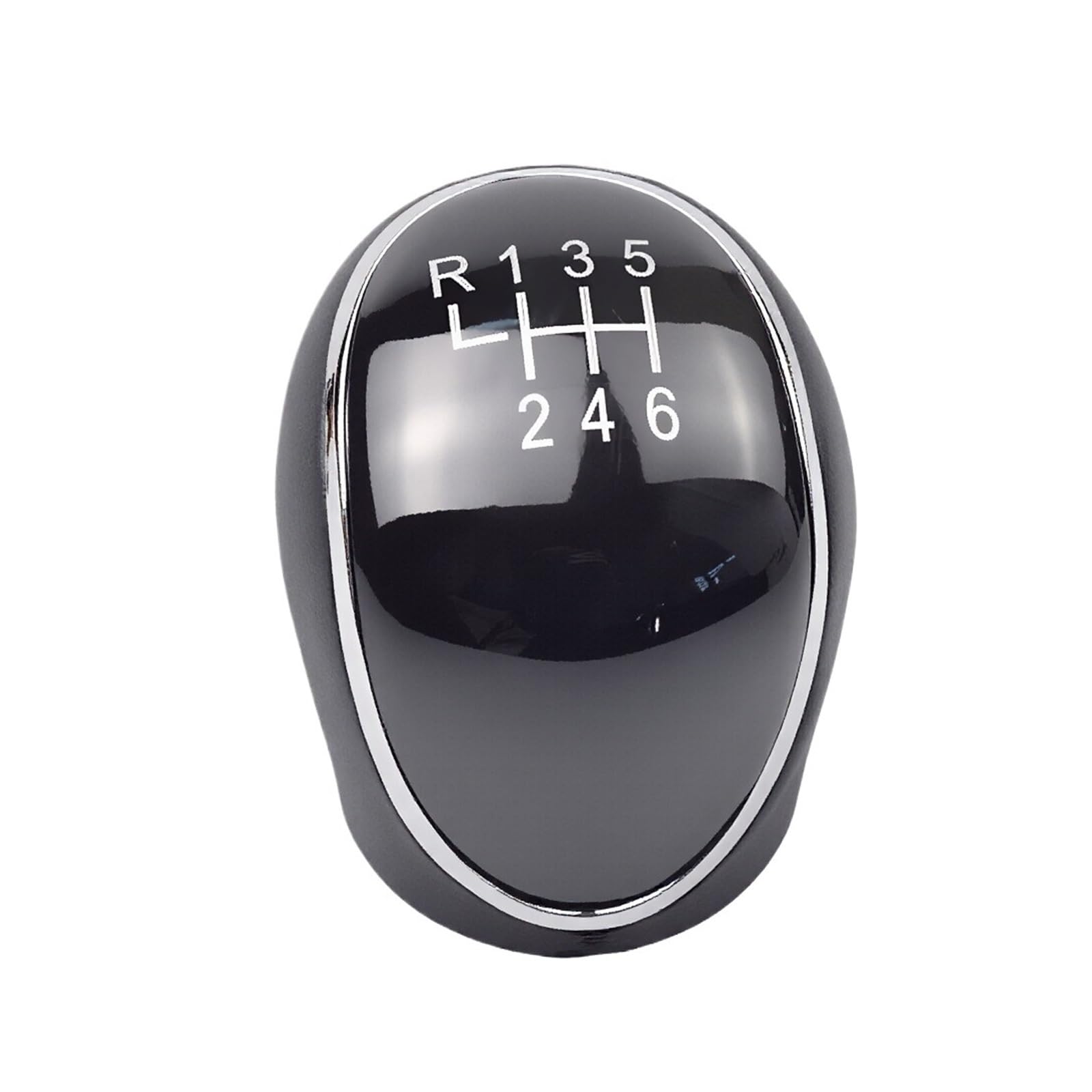Bxbdekqgl 6 Speed Gear Shift Knob For C-Max For Focus Mk2 Mk3 For Grand For Galaxy For Kuga For Mondeo Iv Mk4 For S-Max For Transit Custom Connect Gear Shift Knob Black