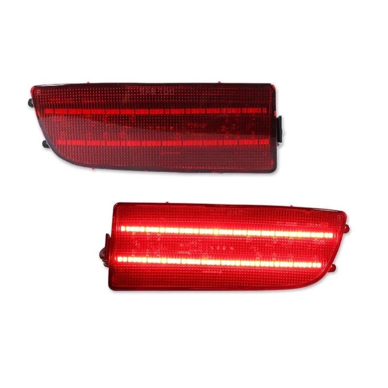 Luz Marcadora Lateral Para VW Para Crafter (2E) Reflector De Parachoques Trasero Luz Trasera/luces De Señal De Giro De Freno Y Faros Antiniebla Traseros 2006-2017(Red Lens)