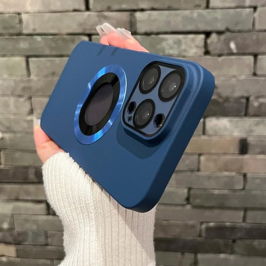 Coque magnétique iPhone 13 12 évite les rayures de l'objectif - 7
