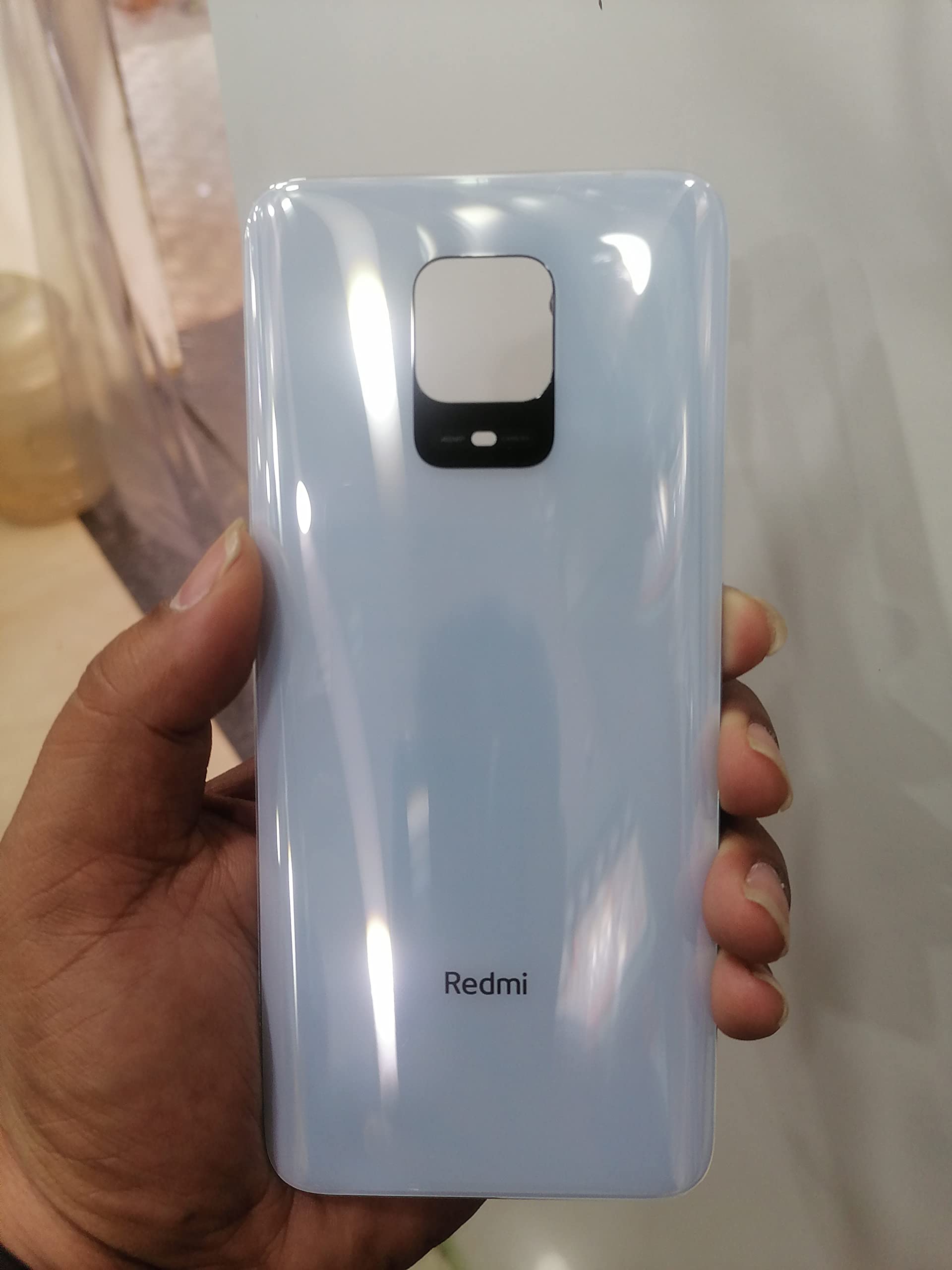 MrSpares 100% OG Glass Back Door Back Case Panel Compatible for Redmi Mi Note 9 Pro : Glacier White (B0B3716B1Z) Amazon Price History, Amazon Price Tracker