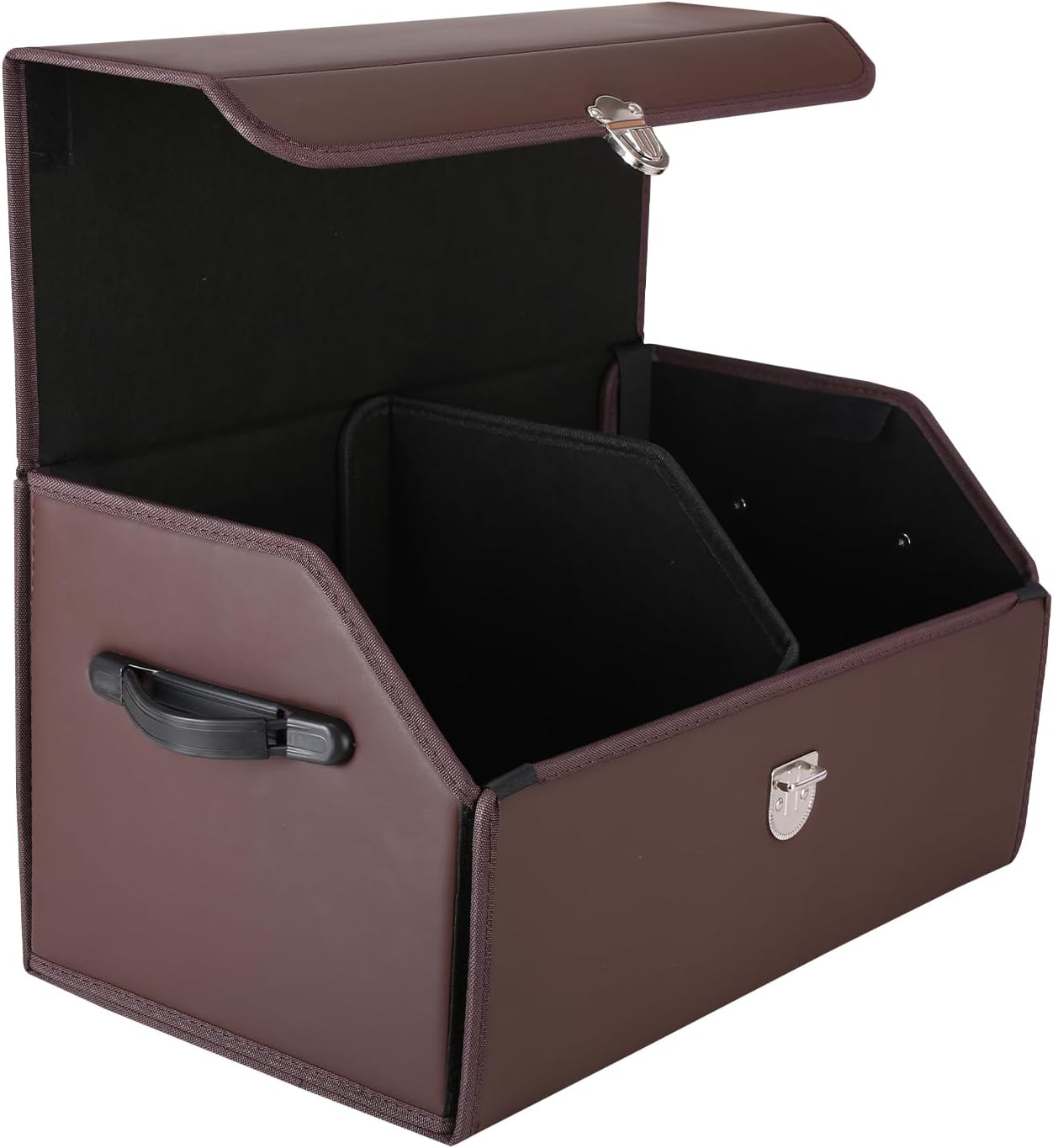 Atelse Trunk Organize SUV Trunk Leather Storage, Cargo Box