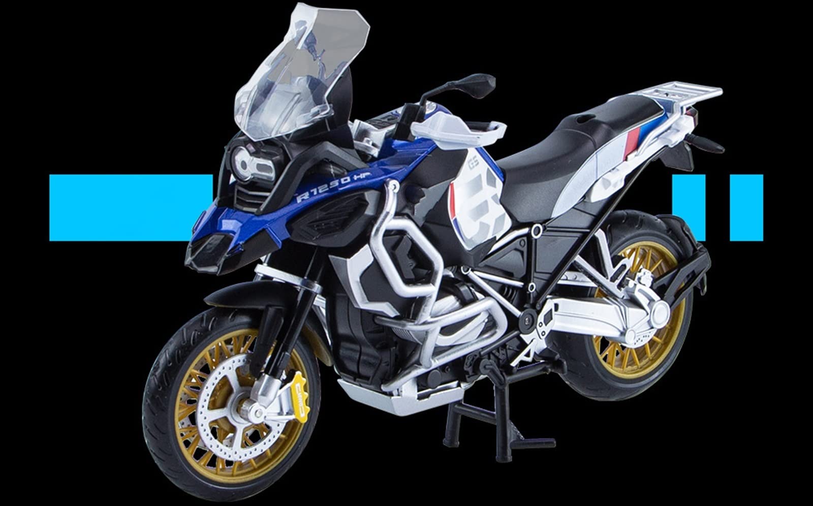 BMW R1250GS 1/12スケールモデル BMW BMW R1250GS 1/12 ミニカー 全3色 ライト点灯 エンジンサウンド