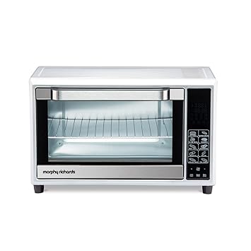 Morphy Richards 35SS DIGICHEF, 35 Liters Digital Oven Toaster Griller with Customized AUTOCOOK Modes, 59 