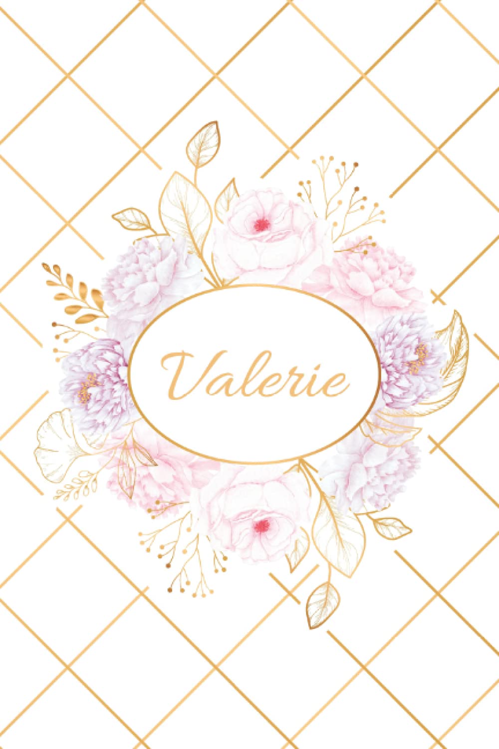 Valerie: Lined Notebook with Personalized Name Valerie: 6x9 120 Pages - Personalized Name gift, School gifts, Gift for Valerie (art-2): Valerie: Lined