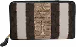 Amazon | [コーチ] 長財布 レディース C8419 IMLOV(ブラウン系マルチ