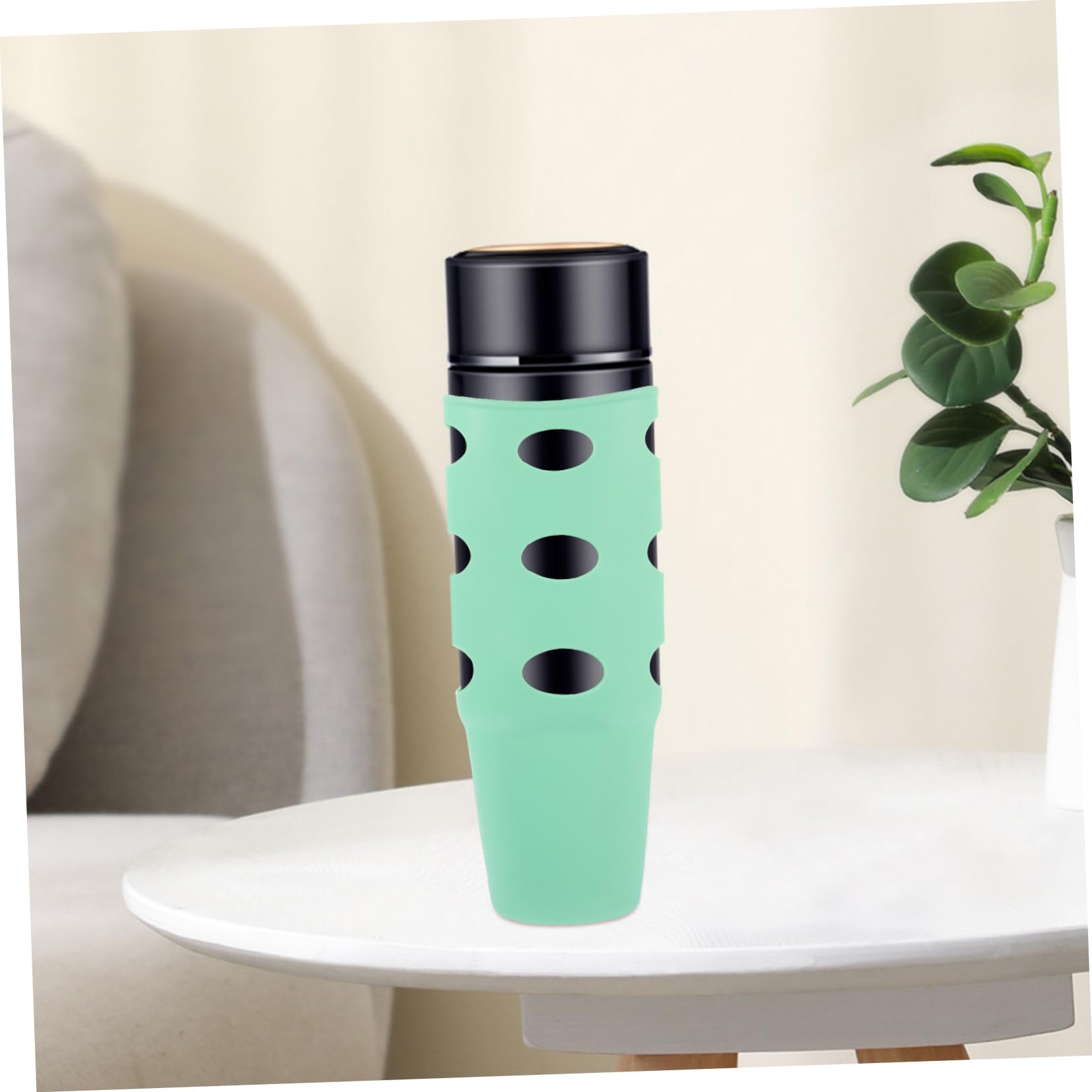 BESPORTBLE Cubierta Protectora De La Taza Suministros De Botella Funda Antideslizante Para Botella Protector De Fondo De Botella De Silicona Bota De Botella De Agua Gel De Sílice
