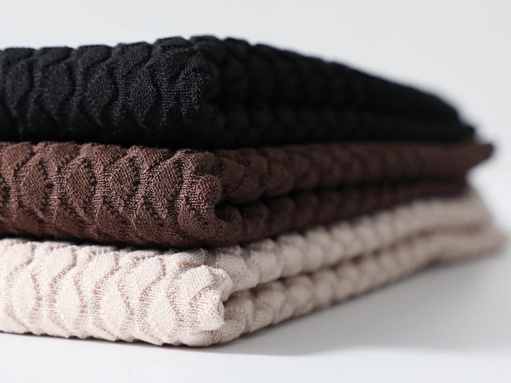 Rock Damen,Damen-Midirock, Beige, Elastisch, Hohe Taille, Rauten-Jacquard, Gestrickter Faltenrock, Vintage-A-Linie, Schaukel, Gerüscht, Herbst, Winter, Lange Röcke Für Mädchen, Damen