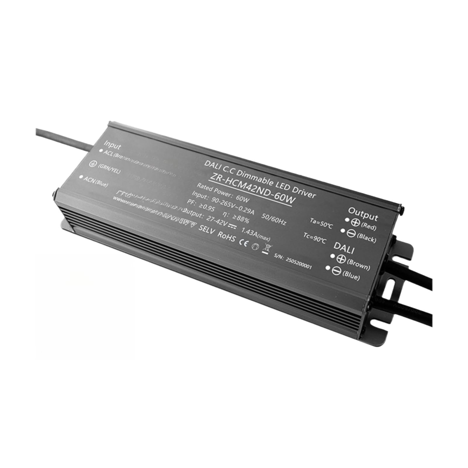 Alimentation externe gradable 60W pour pilote LED à courant constant - 3