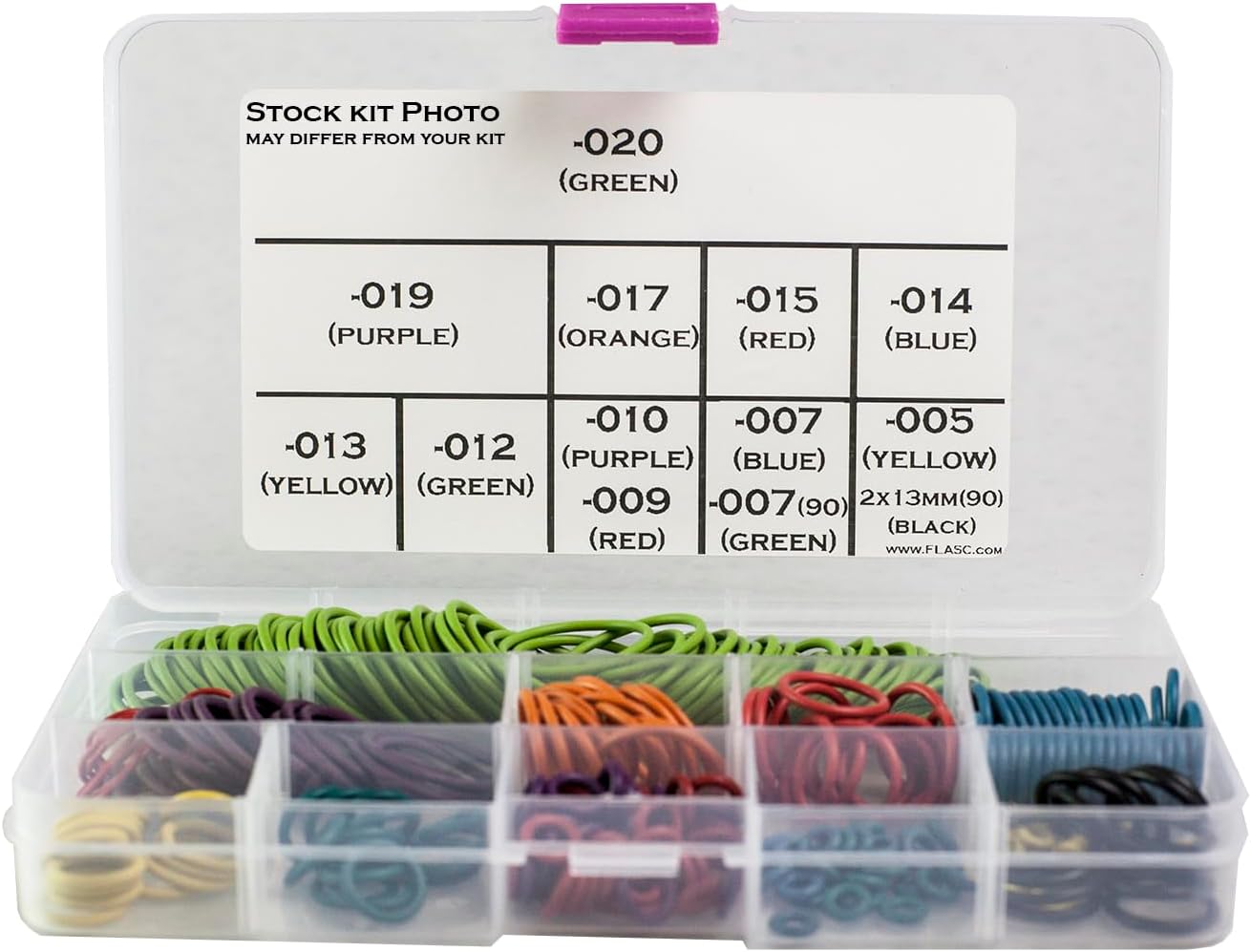 DYE NT Deluxe Color Coded o-Ring kit W/ 300+ orings
