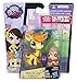Littlest Pet Shop Pierre de Long & Siesta Perez - Giraffe & Pink Flamingo