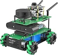 Vista 23 de Yahboom ROS2 Robot Lidar Mapeo Navegación Mecanum Wheel Python Programación Aprender Explorar Kit robótico Docker Adulto AI Robot APP Control remoto
