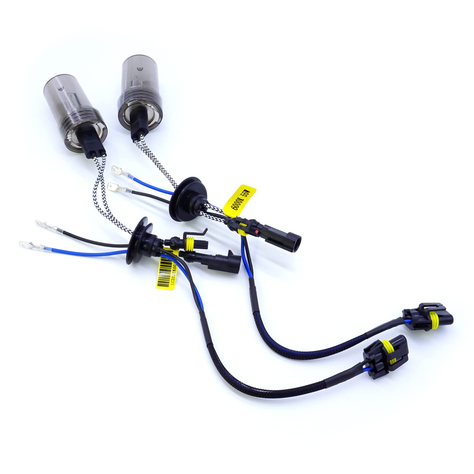 55 W H7 Xenon-HID-Ersatz-Scheinwerferlampe (6000 K, 1 Paar)