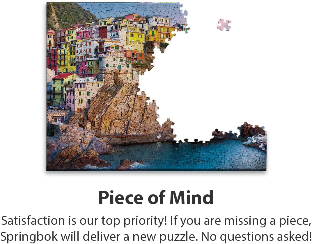 Springbok's 1000 Piece Jigsaw Puzzle Cliff Hangers, Multi