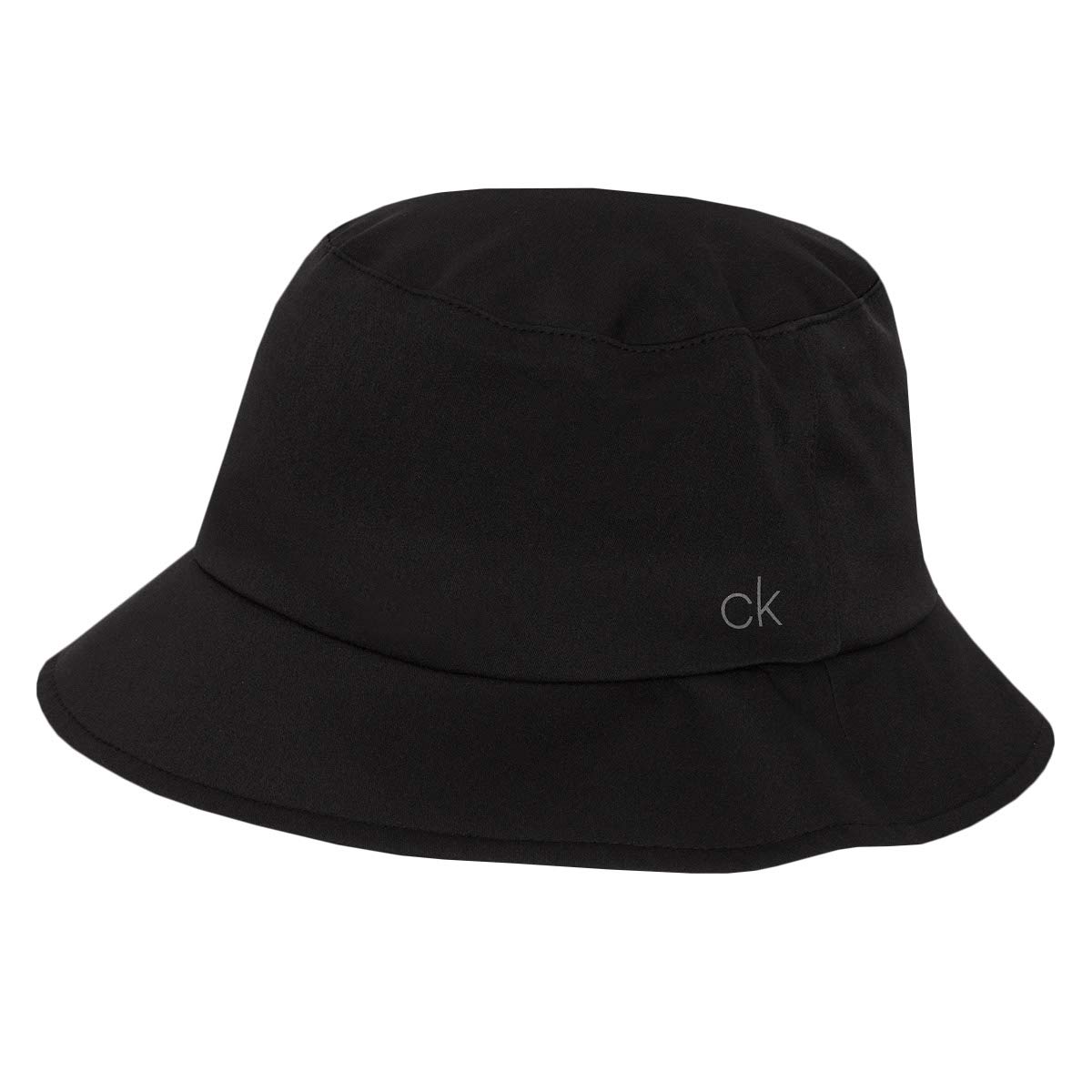 Calvin Klein Men's Black Ck Waterproof Quick Dry Bucket Hat