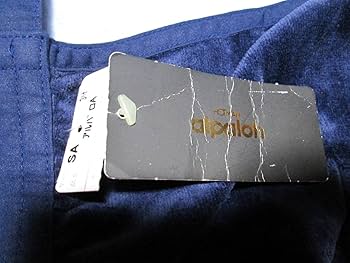 ホットマン　Hotman  エプロン　シェニール織　ネイビー　新品未使用　日本製 ホットマン Hotman シェニール織エプロン タグ付 新品