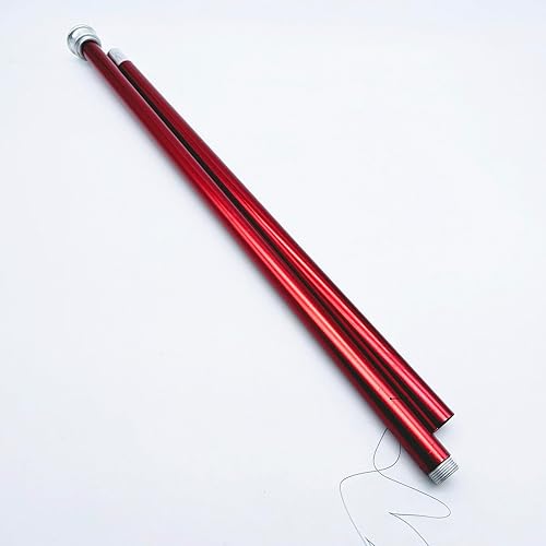 Varita de aluminio para bailar de mago mágico Trucos de magia en vara de aire, truco flotante equilibrado de levitación de bastón, truco de magia,