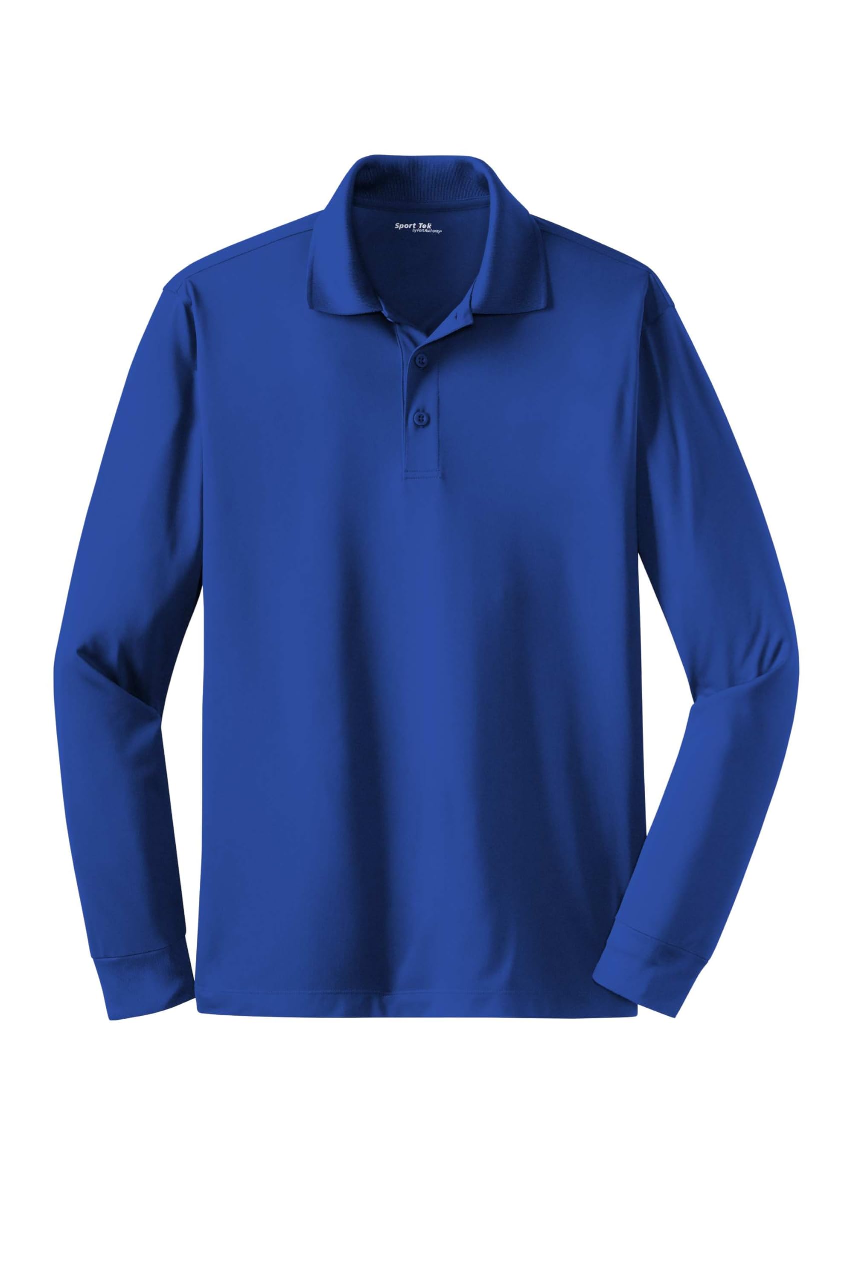 Sport Tek Long Sleeve Micropique Sport-Wick Polo. ST657