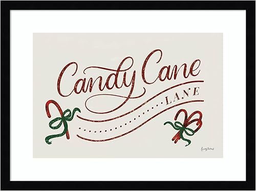 Miniatura 10 de Amanti Art Impresión artística enmarcada para pared, 27 x 36 pulgadas, nostálgica Navidad I por Becky Thorns, arte de pared de vacaciones, Búho