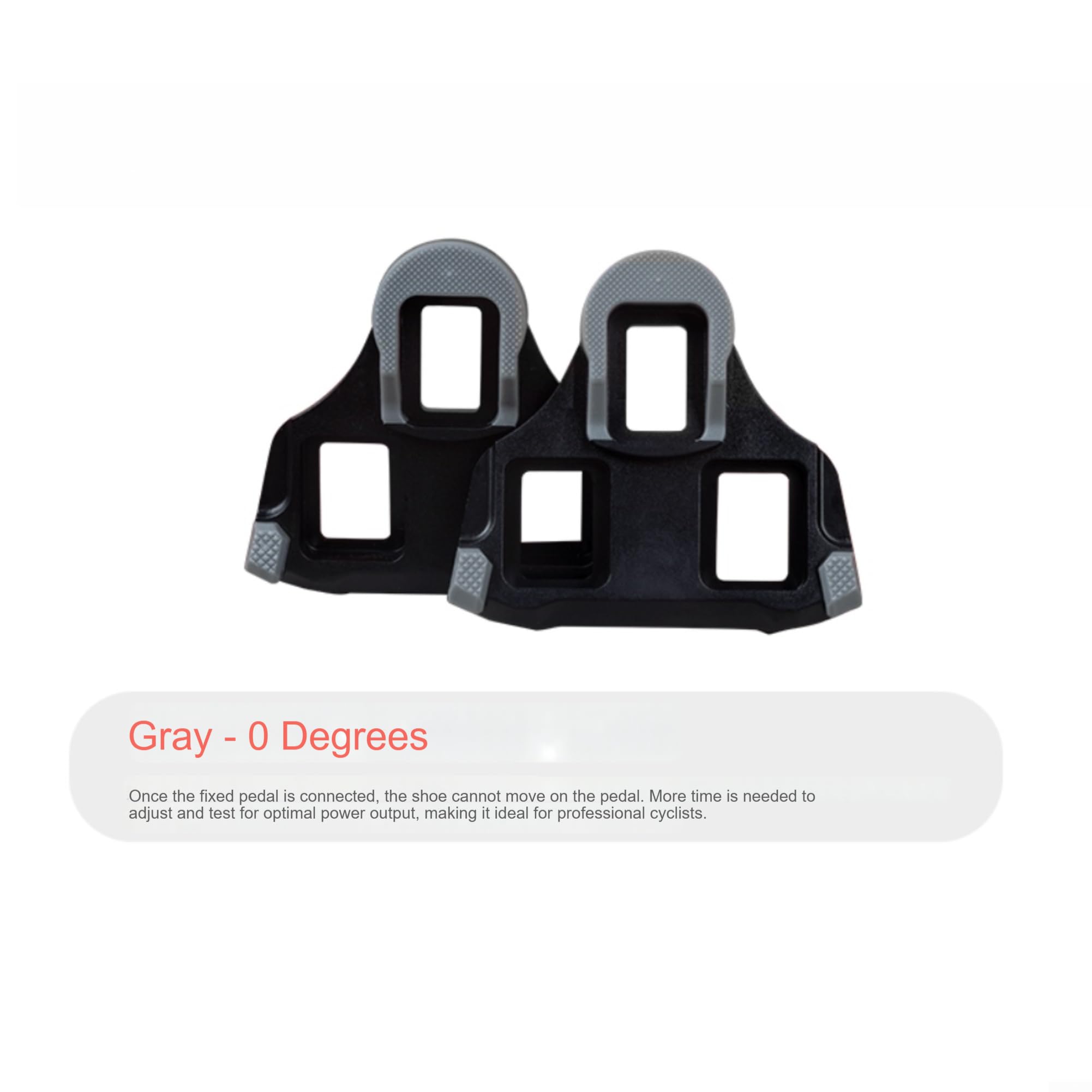 Tacchette compatibili con SPD 0 2 6 Gradi Mountain Biking - Clip per Pedali in Nylon Resistenti off Road