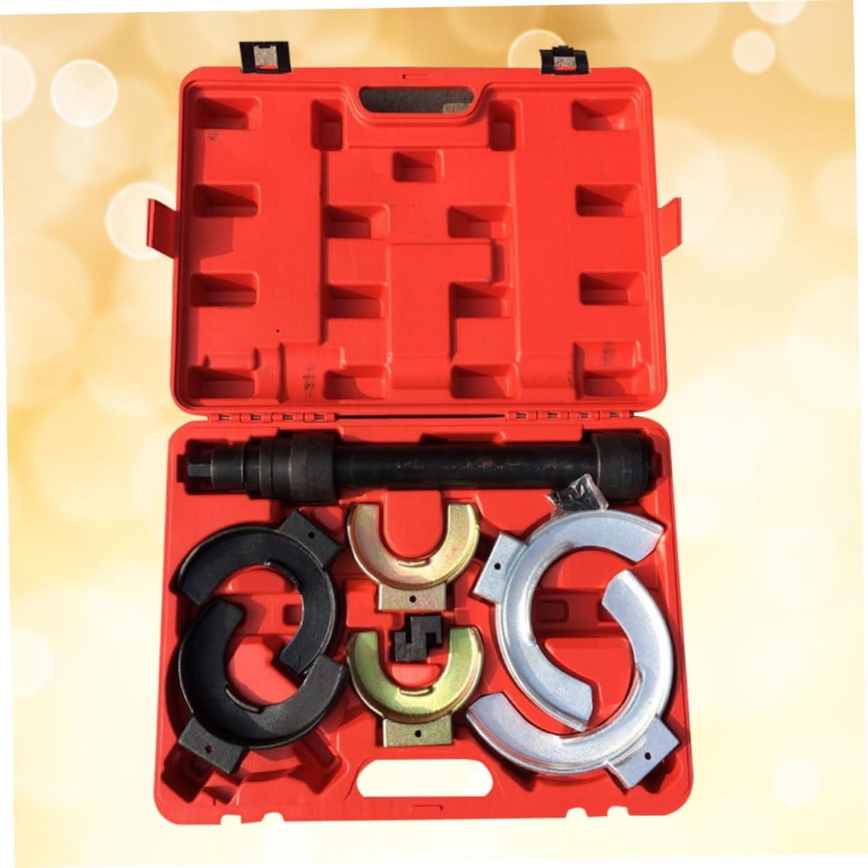 Spring Absorber Coil Spring Compressor for Clamp Load Auto Suspension Compressor Tool Set Easy Removal Installation