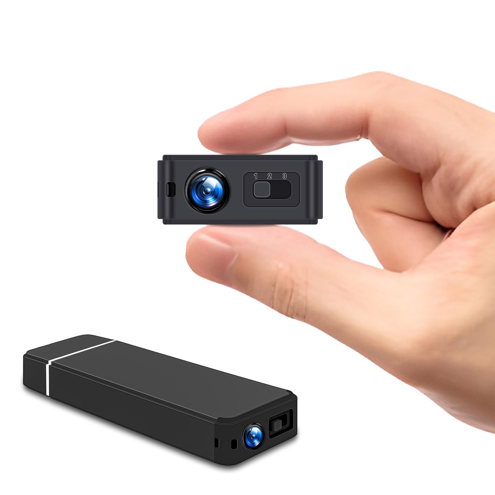 Mini Telecamera WiFi Nascosta Con Caricabatterie | 1080P HD | Rilevamento Movimento | Per Sorveglianza Domestica - Foto 4