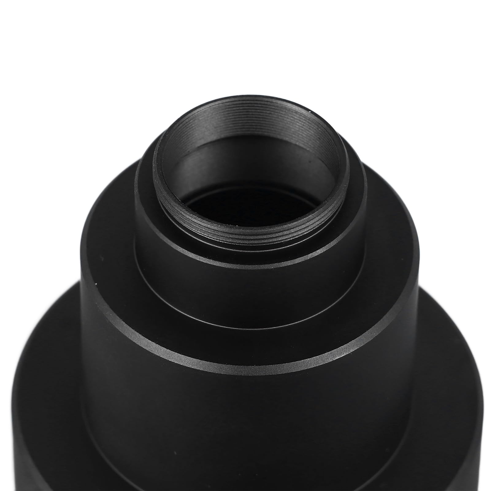 Wakects 1X Adapter do Mocowania Mikroskopu C Metalowy Adapter Interfejsu C Średnica Zewnętrzna 42 Mm do Mikroskopów AX CX BX MX CX2 BX2 SZX Wyraźne Obrazowanie Łatwa Instalacja w Edukacji