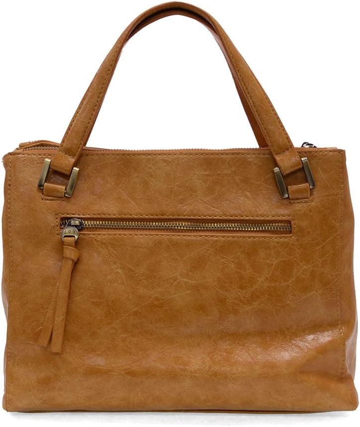 Joy Susan Shawna Triple Zip Satchel Crossbody Handbag