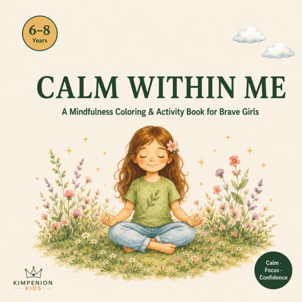 Calm Within Me: A Mindfulness Workbook for Girls Who Feel Everything Deeply (Calm Within Me – The Mindfulness Series for Kids)