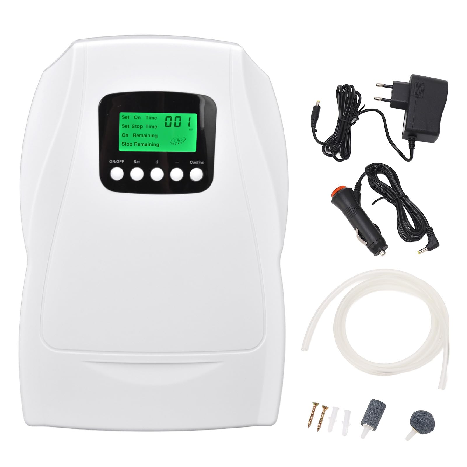 Generator Ozonu 500 Mg/h Oczyszczacz Powietrza 50/60 Hz z Ekranem LED i konstrukcją do Montażu na ścianie do Domowego Samochodowego Dezodoryzatora Kuchennego