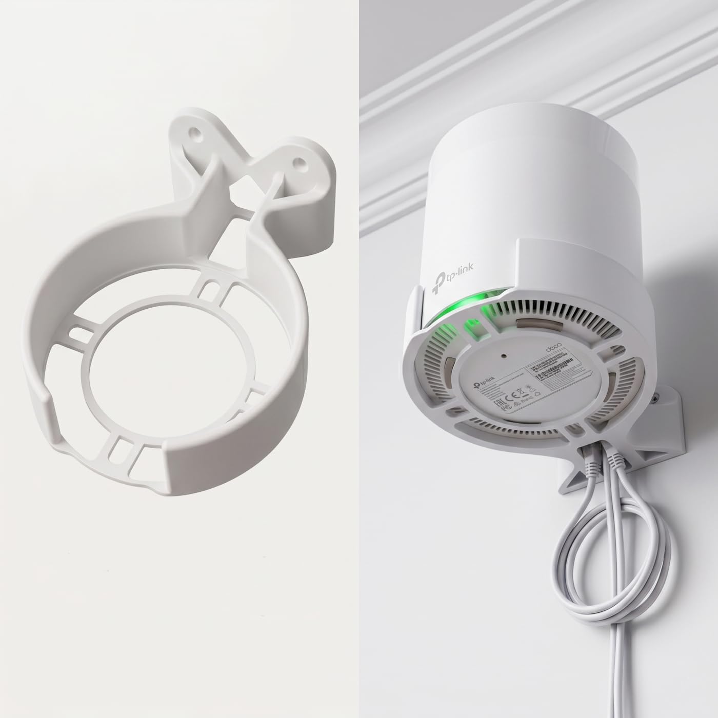 TP-Link Deco X10 X20 X50 X55 X60 Uyumlu Duvar Askı Aparatı - Şık ve Yer Kaplamayan Tasarım