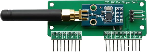 CC1101 Sub-GHz GPIO Antenna per Flipper Zero DevBoard Esterno Accessorio Allegato - 3