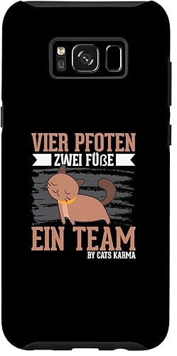 Galaxy S8+ Vier Pfoten Ein Team Case