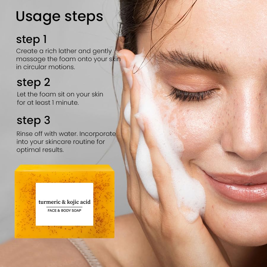 LOPHE Turmeric Kojic Acid Soaps - Image 4