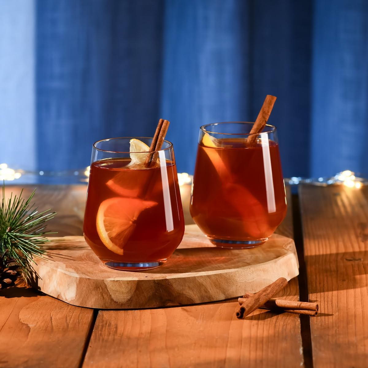 Krosno Bicchieri Acqua Succo Tumbler Vetro | Set di 6 | 400 ML | Collezione Splendor | Ideale per la Casa, Ristorante Feste e Ricevimenti | Adatto alla Lavastoviglie.