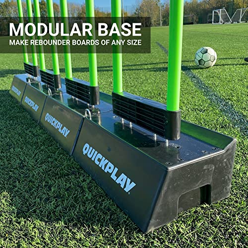 Quickplay Replay Defender & Block System - Adjustable Height Replay Defender With Dual Angle Replay Block Portable Modular Soccer Rebounder (Replay Block Only) #TOP5