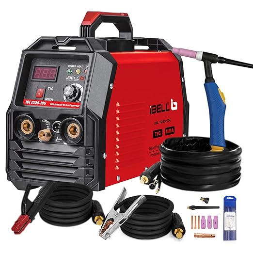 iBELL TIG/MMA Welding Machine, 250A, 220V, Inverter IGBT, Anti Stick