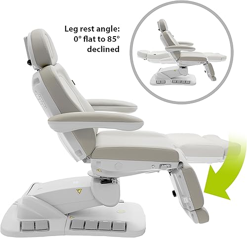 Miniatura 8 de SKINACT Mesa de tratamiento de spa médico eléctrico Palma (Taupe)
