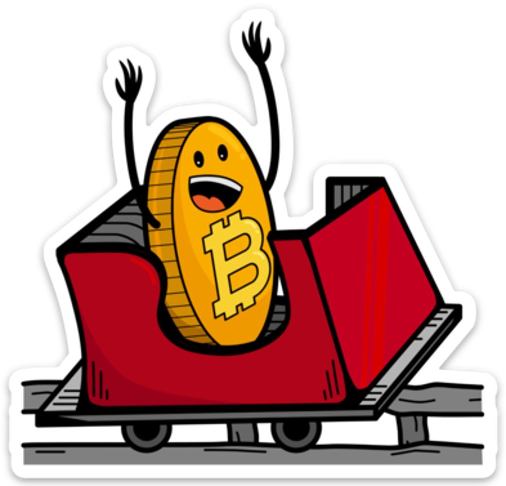 Adhesivo Bitcoin para portátil ideal para decorar tu espacio de coworking