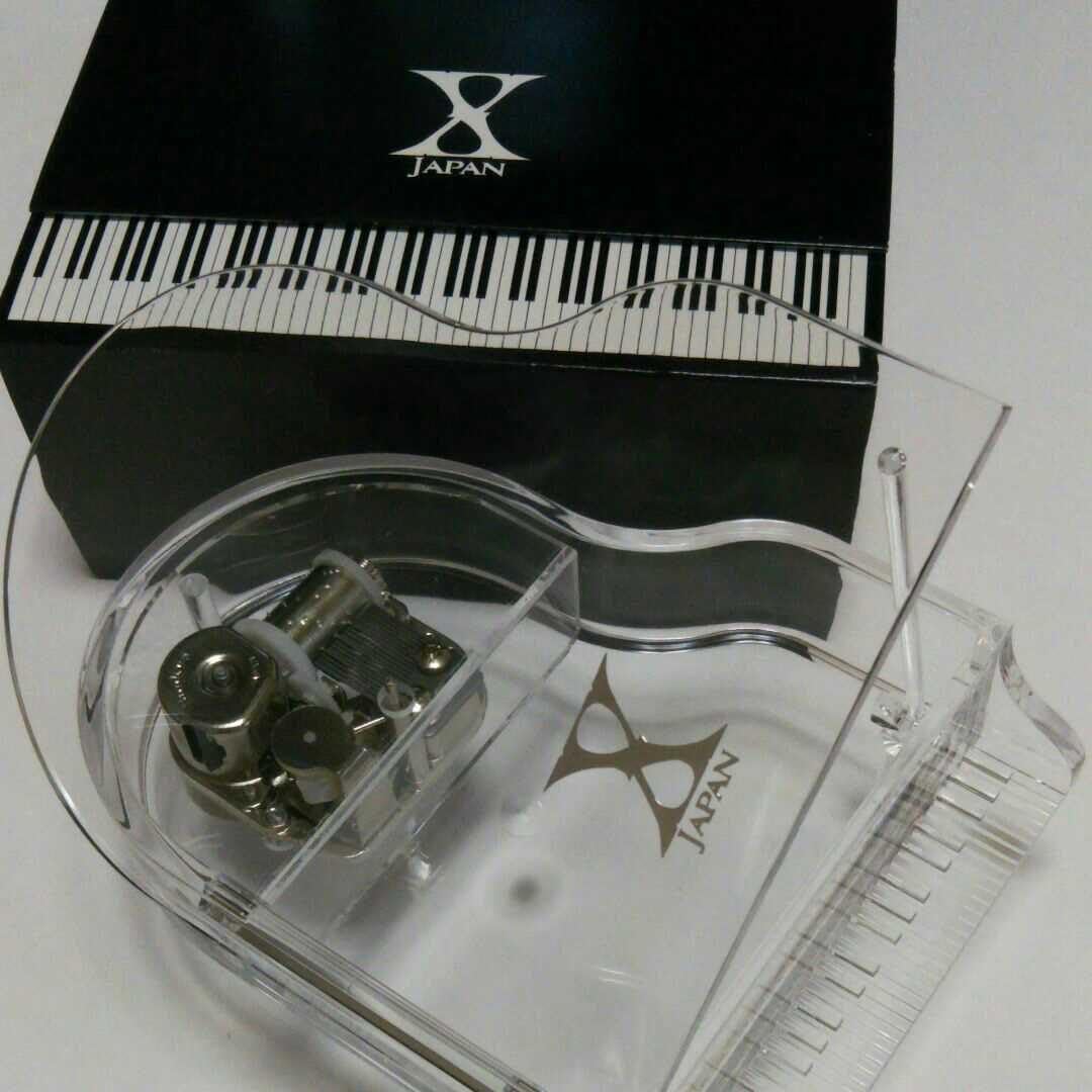 希少XJAPAN YOSHIKI ピアノ型オルゴールForever Love