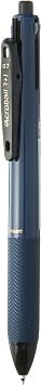 Pilot Multi-Function Pen, Acroball 3+1, Tri-Color Ballpoint Pen Black, Red, Blue 0.03 inches 0.7 mm + Sharp Navy BK