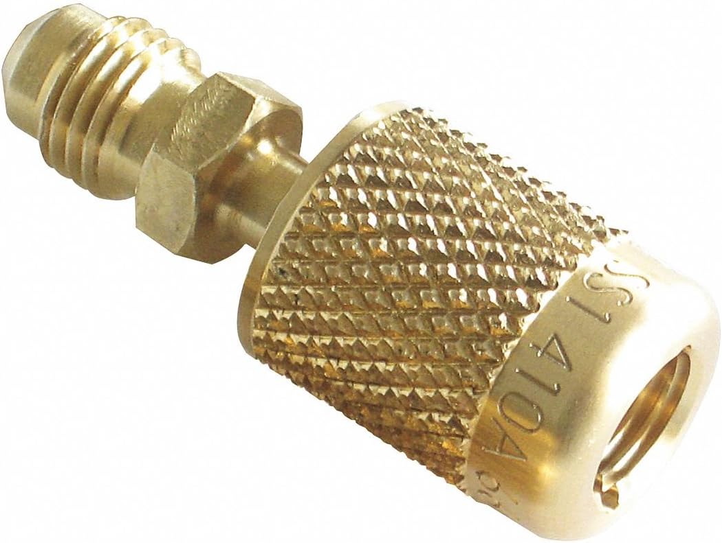 JB Industries Quick Coupler, 1/4 in M x 5/16 in F, 0 Deg