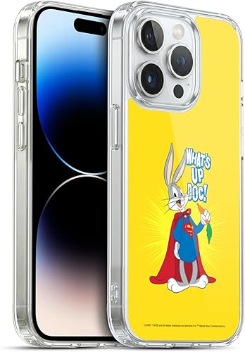 Miniatura 193 de Head Case Designs Funda de gel suave con licencia oficial de Looney Tunes Retro Bugs Bunny compatible con Apple iPhone 11 Pro Max Retro,Blanco y