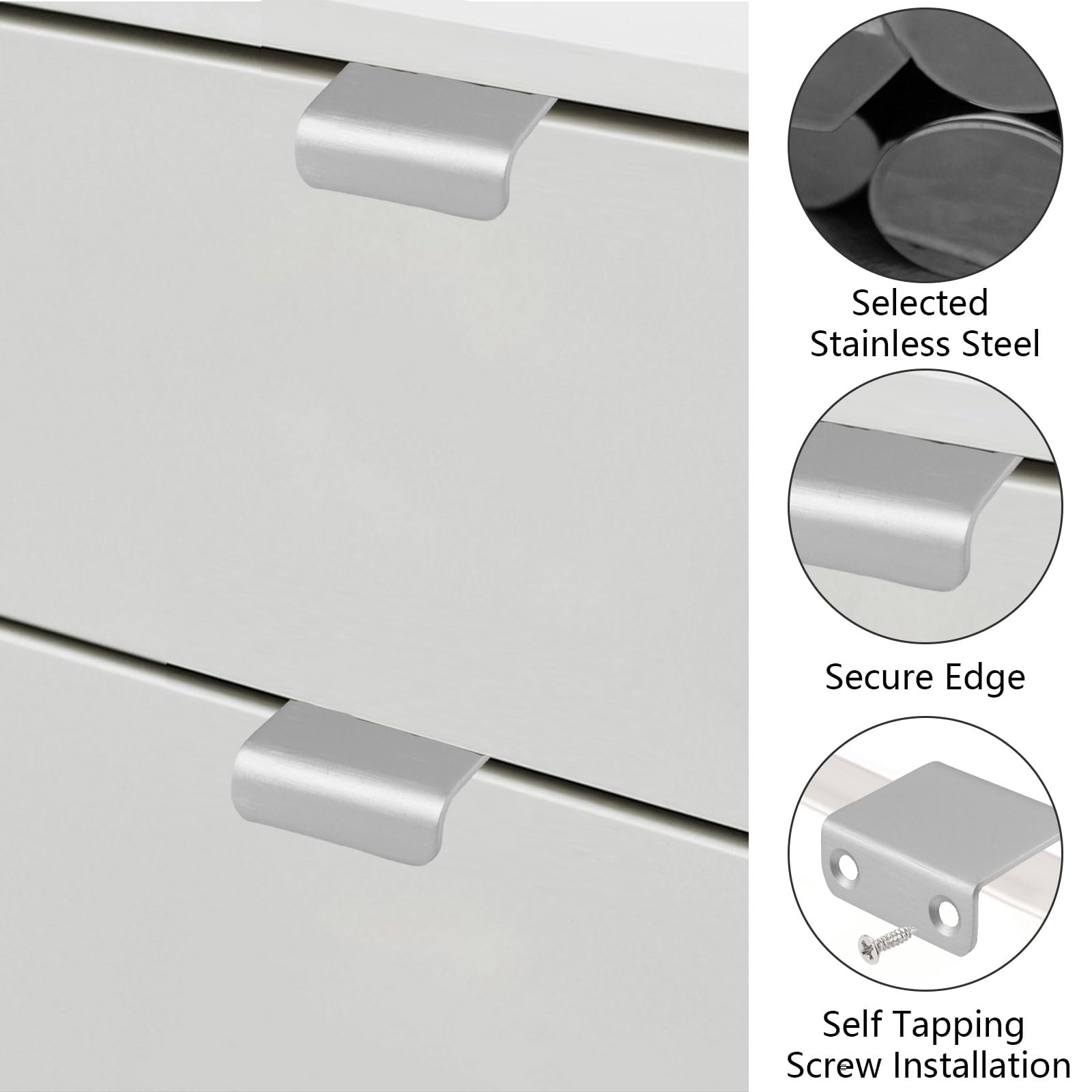 MOROBOR 6 Pack Cabinet Handles - Image 4