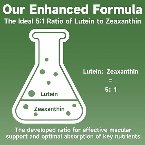 Miniatura 7 de Eye Vitamin and Mineral Supplement 14 in 1 Advanced Eye Formula Vision Support with Lutein and Zeaxanthin Vitamin C E Zinc Copper, Eye Health